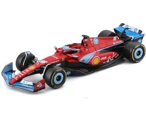OPO 10 - Auto di Formula 1 Compatibile con Charles Leclerc Ferrari SF-24#16 2nd Miami GP 2024 Scala 1/43 Bburago 36844L1