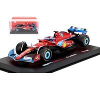 OPO 10 - Auto di Formula 1 Compatibile con Charles Leclerc Ferrari SF-24#16 3rd Miami GP 2024 Scala 1/43 Bburago 36843L1