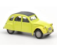 OPO 10 - Auto in Miniatura Compatibile con Citroën 2CV Scala 1:64 3 Pollici 7,5 cm Norev - Giallo Citroën 191027