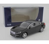 OPO 10 - Auto in Miniatura Compatibile con Peugeot 508 Scala 1:64 3 Pollici 7,5cm Norev - 314812 Nero