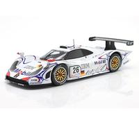OPO 10 - Auto in Miniatura Compatibile con Porsche 911 GT1#26 Winner 24h Le Mans 1998 McNish, Aiello, Ortelli Scala 1/18 IXO WERK83 18029001