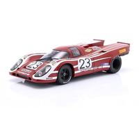 OPO 10 - Auto in Miniatura Compatibile con Porsche 917K #23 Vincitore 24h Le Mans 1970 Attwood, Herrmann Scala 1/18 IXO WERK83 1802601