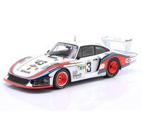OPO 10 - Auto in Miniatura Compatibile con Porsche 935/78 Moby Dick #43 8th 24h Le Mans 1978 Schurti, Stommelen Scala 1/18 IXO WERK83 18040001