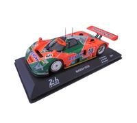 OPO 10 - Auto in Miniatura da Collezione 1/43 Compatibile con Mazda 787B 24h Winner Le Mans 1991-24LM16