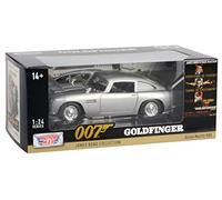 OPO 10 - Auto in Miniatura riprodotta in Scala 1/24 Compatibile per Aston Martin DB5 James Bond Collection Goldfinger - Motormax 79857