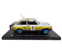 OPO 10 - Auto in Miniatura riprodotta in Scala 1/24 Compatibile per Ford Escort RS 1800 MKII - WALDEGARD Acropolis Rally 1979 - RVQ18