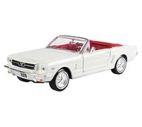 OPO 10 - Auto in Miniatura riprodotta in Scala 1/24 Compatibile per Ford Mustang decappottabile 1964 James Bond Goldfinger Collection - Motormax 79852