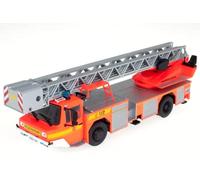 OPO 10 - Autopompa 1:43 Compatibile con Iveco Magirus DLA (K) 23-12 con Scala Germania 2003 (POM901)