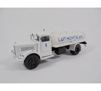 OPO 10 - Camion in Miniatura 1:43 Compatibile con Berliet GDR 7 D Mont Blanc cisterna per Il Latte - Hachette BER99