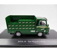 OPO 10 - Camion pubblicitario 1/43 Sava J4 Beer Compatibile con San Miguel 1974 (ES07)
