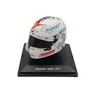 OPO 10 - Casco da Formula 1 Compatibile con Ferrari F1: Sebastian Vettel 2017 - Spark in Scala 1/5 - CAS79