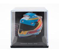 OPO 10 - Casco di Formula 1 Compatibile con Ferrari F1: Fernando Alonso 2012 - Scala 1/5 - CAS05