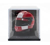 OPO 10 - Casco di Formula 1 Compatibile con Ferrari F1: Michael Schumacher 2002 - Scala 1/5 - CAS01