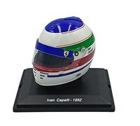 OPO 10 - Casco Formula 1 Compatibile con Ferrari F1: Ivan Capelli Scuderia Ferrari #28 1992 - Scala 1/5 Spark - CAS78