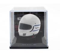 OPO 10 - Casco Formula 1 Compatibile con Ferrari F1: René Arnoux 1983 - Scala 1/5 - CAS14