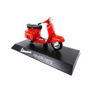 OPO 10 - Collezione Scooter in Miniatura 1/18 Compatibile con Piaggio Vespa 125 GTR Rosso - 1971 - Ves0038