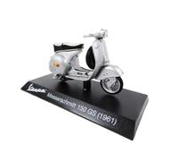 OPO 10 - Collezione Scooter in Miniatura 1/18 Compatibile con Piaggio Vespa Messerschmitt 150 GS Grigio - 1961 - Ves0033