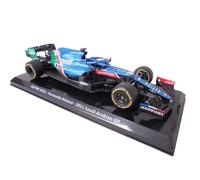 OPO 10 - Formula 1 Compatibile con Alpine A521 Fernando Alonso 2021 Gran Premio dell'Arabia Saudita - Modello Auto 1/24 OR081