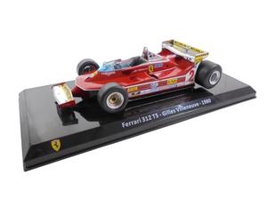 OPO 10 - Formula 1 Compatibile con Ferrari 312 T5 Gilles Villeneuve 1980 - Modello Auto 1/24 - GF044