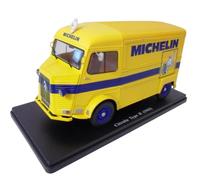 OPO 10 - Furgone Compatibile con Citroën Type H 1962 Michelin Scala 1/24 Hachette - 24P02