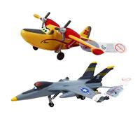 OPO 10 - Lotto di 2 Aerei dal Film Planes - Bullyland 7cms - LFA04