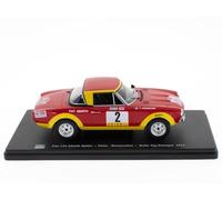 OPO 10 - Modellino Auto in Scala 1/24 Compatibile con Fiat 124 Abarth Spider - Pinto-Bernacchini - Rally Tap Portogallo 1974 - WRC529