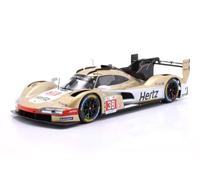 OPO 10 Modellino Compatibile con Porsche 963#38 9ª Edizione della 24 Ore di Le Mans 2024, Team Hertz Jota Rasmussen, Button, Hanson, Scala 1/18, IXO 963-LM011