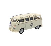 OPO 10 Modellino di Auto Compatibile con Volkswagen Van Samba Combi #53 The Love Bug Herbie, Scala 1:43 - Cararama 813152