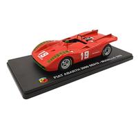 OPO 10 Modellino di Auto in Scala 1/24 Compatibile con Fiat Abarth 2000 SE019 - Mugello (1970) - ABA08