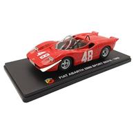 OPO 10 Modellino di Auto in Scala 1/24 Compatibile con Fiat Abarth 2000 Sport SE010 (1969) - ABA04