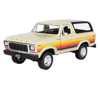 OPO 10 Modellino di Auto in Scala 1/24 Compatibile con la Ford Bronco Custom del 1978 - Motormax 79373