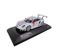 OPO 10 - Modello di Auto pressofusa in Scala 1:43 Compatibile con Porsche 911 RSR #911 24h Daytona 2019 Porsche GT Team 1:43 Ixo 43050