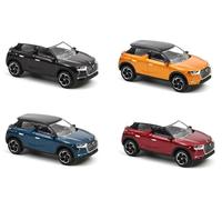 OPO 10 - Set di 4 Auto in Miniatura compatibili con Citroën DS3 Crossback Scala 1:64 3 Pollici 7,5 cm Norev - 019712