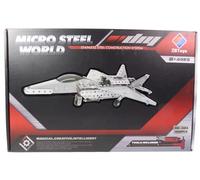 OPO 10 - Set di Costruzione in Metallo, da assemblare, Riproduzione di Aereo da Combattimento Compatibile con Grumman F-14 Top Gun