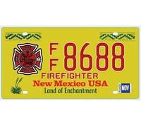 OPO 10 - Targa per Auto USA - Replica in Metallo 30x15 cm: Nuovo Messico (C35)