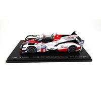 OPO 10 - Toyota TS050 Hybrid #8 - Toyota GAZOO Racing - 8th Le Mans 2017 - Buemi-Davidson-Nakajima - Spark 1/43 per Hachette Giappone - 01 -