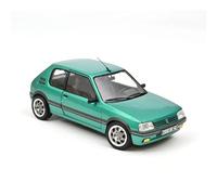 OPO 10 - Veicolo in Miniatura - Peugeot 205 GTI Griffe 1.9L 1990 - Verde - Scala 1:18 NOREV