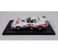 OPO 10 - Vettura Compatibile con Chevrolet Corvette Greenwood 007 Le Mans 1976 - Greenwood Darniche - Spark 1/43 per Hachette Japan - 11