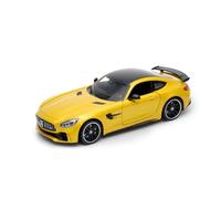 OPO 10 - Welly 1/24 Scala Modello Auto Compatibile con Mercedes-AMG GT R - 24081 - Giallo