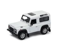 OPO 10 - Welly 1/24 Scale Model Car, Compatibile con Land Rover Defender Bianco - 22498-WHITE