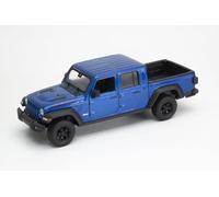OPO 10 - Welly 1/27 Scala Diecast Model Car Compatibile con Jeep Gladiator 2020 Blu - 24103