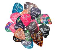 Opocc plettri assortiti Pearl celluloide chitarra picks-for your elettrica, acustica, o Bass Guitar. 0.46 mm, 0.71 mm e 0.96 mm, vari colori per chitarra Light /Medium/Heavy 48 pack