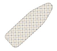 OPOLDBDMAC 100x35cm 90x30cm Copertura ASSE da Stiro Ricambio Telo Stiro Riflettente Il Calore Copri ASSE da Stiro con Imbottitura Facile da Cambiare(Color1,100x35cm/39x13in)