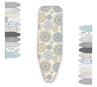 OPOLDBDMAC 90x30cm 100x34cm Copriasse da Stiro 110x34cm 120x38cm Copri ASSE da Stiro Ricambio Copertura ASSE da Stiro Foderina da Stiro L'hotel Casa Telo Stiro(Natural,97x33cm/38x13in)