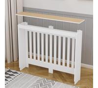 OPOLDBDMAC Copertura Termosifone Casa Copritermosifone Larghezza 90cm Copricalorifero Rustico Protezione Radiatore Connessione A Scatto Copri Termosifone(35.4"Lx35.4"Hx9.8"W/90x90x25cm)