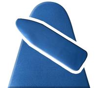 OPOLDBDMAC Copri ASSE Ferro da Stiro 75x30cm 90x30cm 120x40cm Tavola da Stiro Accessorio, Regolabile Elastici Telo ASSE da Stiro Cotone Copri Nero Grigio Light Blue(Blue,135x56cm/53x22in)