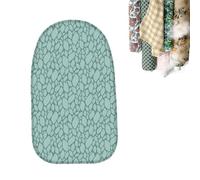 OPOLDBDMAC Copriasse da Stiro Piccolo Tavolo Copri ASSE da Stiro con Imbottitura Feltro, Copertura per Pannello da Stiro da 60x35cm. Facilita Il Stiratura(Color 19)