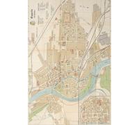 Opole Poland Map Journal: Vintage Map Notebook