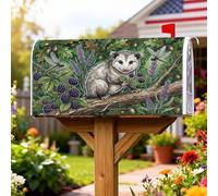 Opossum - Coperture magnetiche per cassette postali, decorazione per la casa e il giardino, 53 x 64 cm