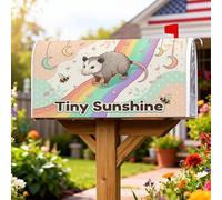 Opossum - Coperture magnetiche per cassette postali, decorazioni per cassette postali per la casa e il giardino, 53 x 64 cm